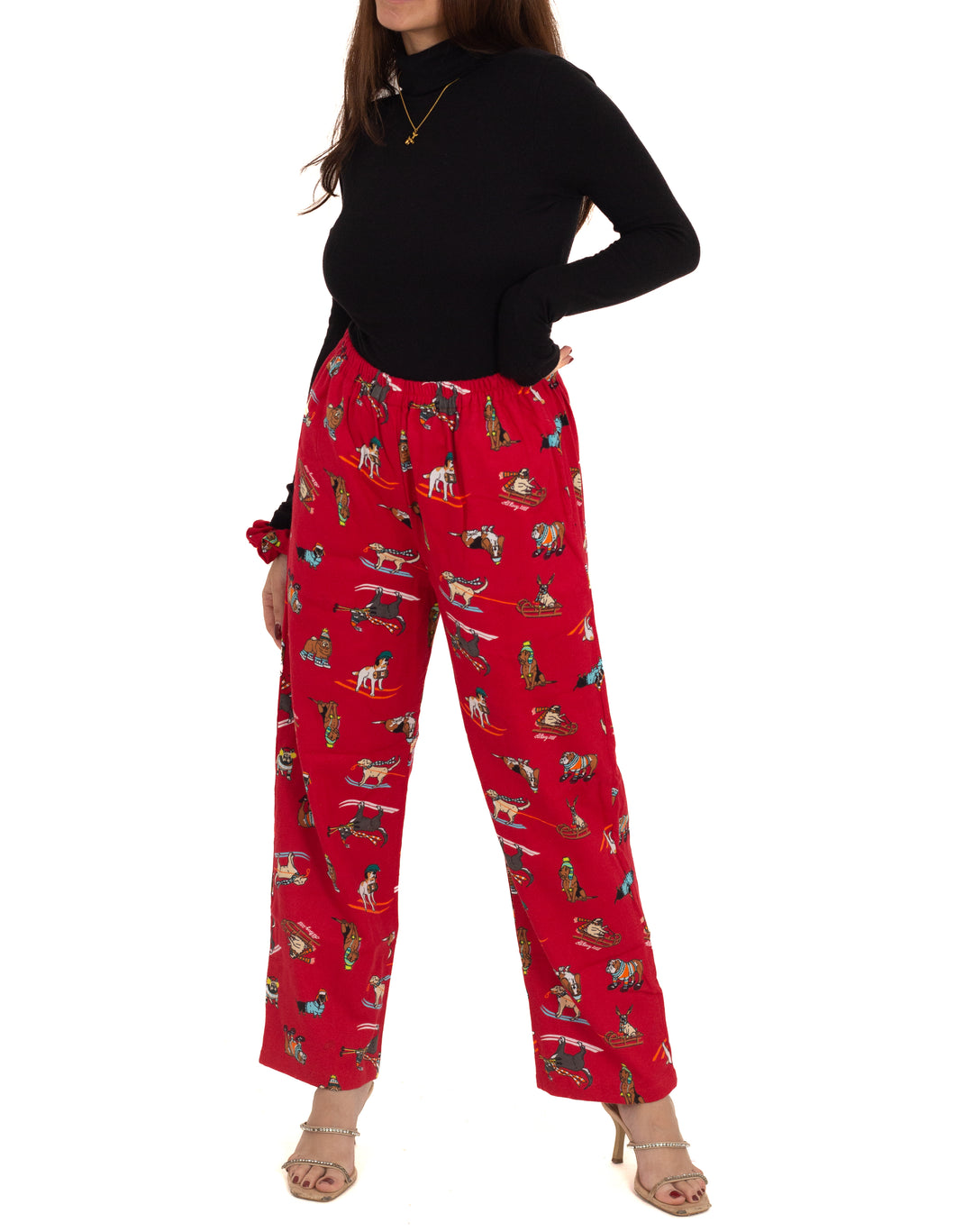 Red Dogs Sledging Pajama
