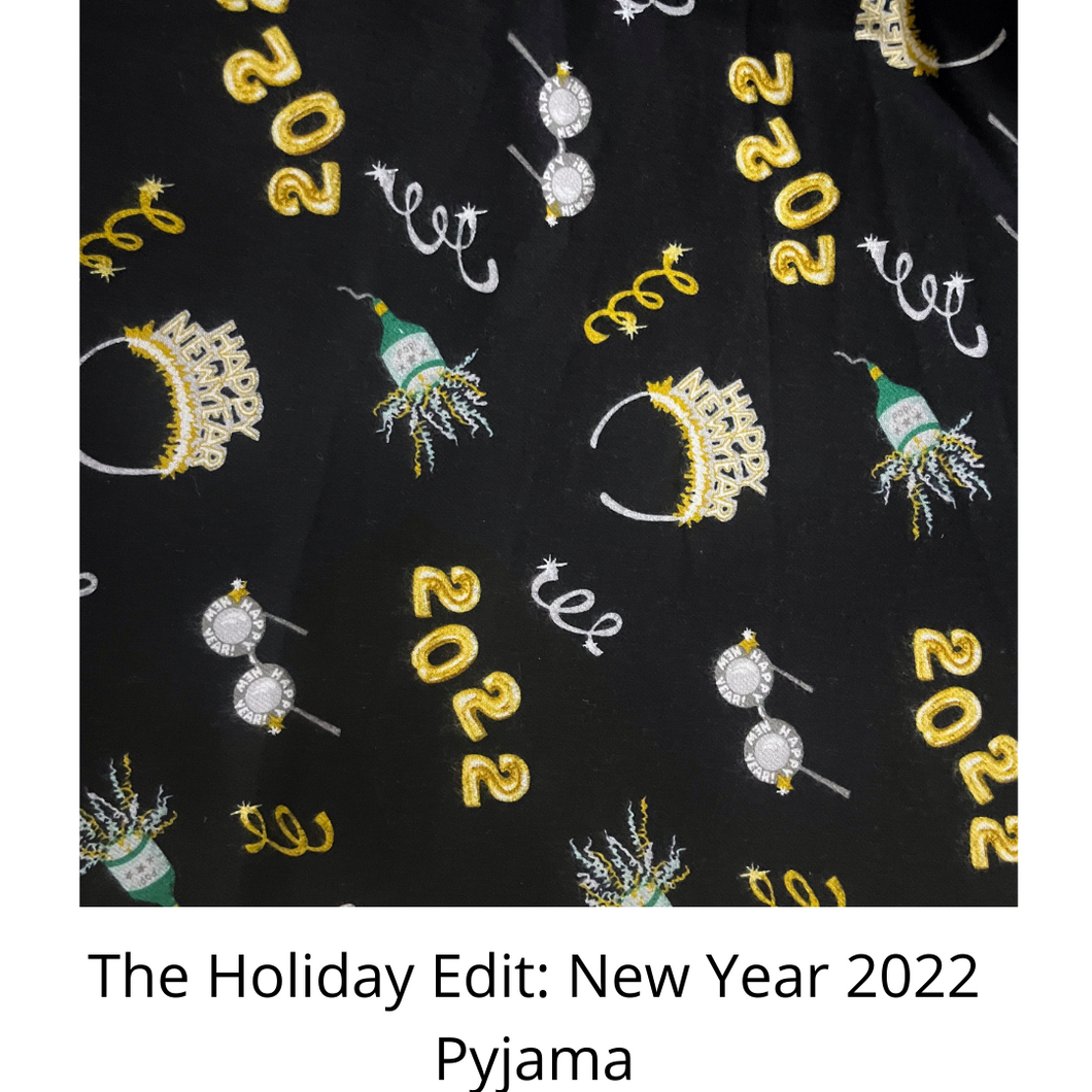 The Holiday Edit: New Year 2022 Cotton Flannel Pyjama